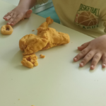orange Knete